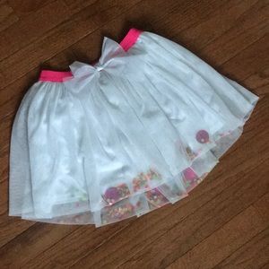 Tulle and sequins skirt